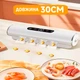Вакууматор Электрический +10 пакетов Вакуумный упаковщик с дисплеем для продуктов с четырьмя режимами Белый - изображение 5
