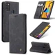 Чехол-книжка CaseMe из нубука для Samsung Galaxy M30s/M21 Чёрный - изображение 3