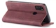 Чехол-книжка CaseMe из нубука для Samsung Galaxy M30s/M21 Бордовый - изображение 6