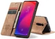 Чехол-книжка CaseMe из нубука для Xiaomi Mi 9T/Pro Светло-коричневый - изображение 9