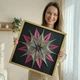Набір для творчості та рукоділля String Art «Rainbow star 50х50» EX-006 Art Millennium - изображение 3
