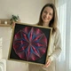 Набір для творчості та рукоділля String Art «Shining Flower 50х50» EX-009 Art Millennium - изображение 3