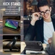 Чехол-книжка CaseMe из нубука для iPhone 15 Черный - изображение 8