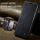 Чехол-книжка CaseMe из нубука для Samsung S23 Чёрный - изображение 6