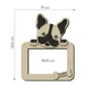 Фоторамка The Frame Depot с французским бульдогом персонализирована на 1 фото Бежевый (dog_french_bulldog_horizontal) - изображение 4