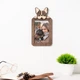 Фоторамка The Frame Depot с французским бульдогом персонализирована на 1 вертикальное фото Темно-коричневый (dog_french_bulldog_vertical) - изображение 3