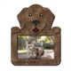 Фоторамка The Frame Depot с золотистым ретривером персонализирована на 1 фото Темно-коричневый (dog_golden_retreiver) - изображение 1