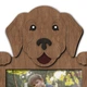 Фоторамка The Frame Depot с золотистым ретривером персонализирована на 1 фото Коричневый (dog_golden_retreiver) - изображение 5