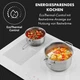 Уценка Встраиваемая индукционная варочная поверхность Klarstein Delicatessa 90 см Hybrid индукционная плита - изображение 14