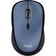 Миша комп'ютерна бездротова Trust Yvi+ Silent 2.4GHz 1600 dpi Dark Blue (25514) - зображення 2
