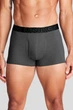 Трусы UA PERFORMANCE COTTON - SOLID 3 3PK черный, серый Мужчины XL 1383891-025 - изображение 2
