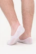 Носки следки мужские Giulia MF1 CLASSIC 43/46 White, хлопковые следки - изображение 3