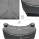 Автокрісло-бустер Kinderkraft i-Boost 2 Pro Gray (KCIBOO02GRYPR00) - изображение 4