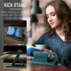 Чехол-книжка CaseMe из нубука для Xiaomi Redmi 14C Бирюзовый - изображение 9