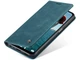 Чехол-книжка CaseMe из нубука для Samsung M33 Бирюзовый - изображение 4