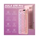 Клавіатура бездротова AULA S75 Pro Gradient Pink Side-printed - изображение 3