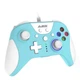 Геймпад бездротовий (Bluetooth) з подвійною вібрацією, RGB Ajazz AG110 White Blue (AG110WB) - зображення 1