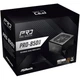 Блок питания ASRock PRO-850B 850 Вт ATX 3.1 80 Plus Bronze вентилятор 120 мм (EF16326052DF) - изображение 5