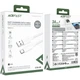 Кабель Acefast C18-04 USB 2.0 AM-Type-C M 1.2м 3A White (6974316284260) - зображення 4