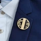 Брошь BROCHE бижутерия Музыка Скрипичный ключ с клавишами золотистая BRSF114499 - изображение 5