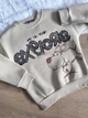 Світшот для хлопчика з принтом First kids 110, беж - изображение 2