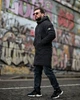 Зимова подовжена куртка Stone Island Tyson чорна | Розмір S | тр6583 - зображення 2