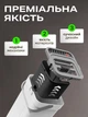 Швабра з віджимом і відром 15 л для миття вікон та підлоги Hausland набір підлогомийка з самовіджимом + ганчірка моп з мікрофібри 4 шт для ламінату та плитки білий з сірим (02620001) - зображення 6