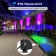 Світлодіодний RGB прожектор 42 Вт з пультом керування, вуличний та внутрішній, IP66 - зображення 6