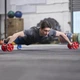 Ролики для пресу Adidas Core Rollers чорний, червоний Уні One Size - изображение 6