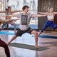 Килимок для йоги Reebok Camo Yoga Mat сірий, синій Уні 173 х 61 х 0,5 см - зображення 6