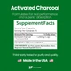 Добавка преміум-класу детокс та травний баланс Healthfare Activated Charcoal 1200mg 150 капсул - зображення 3
