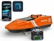 Короповий кораблик Runferry SOLO V3 GPS Orange + ехолот Runferry Echo Lite - зображення 1