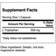 Триптофан Swanson L-Tryptophan 500 mg 60 Caps - изображение 2
