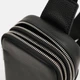 Сумка слинг через плечо женская из натуральной кожи Laras K107107bl Черная (ROZ6501064363) - изображение 5