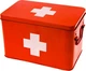 Аптечка Present Time металева з перегородками червона 31.5 x 19 x 21 см (8714302274565) - зображення 1