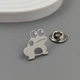 Значок из стали BROCHE брошь бижутерия Животные Лягушка серебристый BRGV115295 - изображение 3