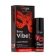 Їстівний рідкий вібратор стимулюючий гель Orgie Sexy Vibe! Hot зі смаком полуниці, зігріваючий засіб унісекс з ефектом інтенсивної вібрації для орального сексу, 15 мл - изображение 1