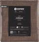 Скатерть-ранер Sonex Jordan 40х140 см коричневая (SO102562) - изображение 1