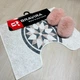 Килимок під унітаз TM Bravira серія Digital Velvet 50х60см D102 BR-D102_50x60_U - зображення 1