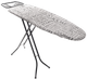 Deska do prasowania Kadax 37979 Tasjo składana z uchwytem na żelazko 110 x 30 cm Czarno-biała (5906638313022) - obraz 1