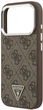 Панель Guess 4G Triangle Logo MagSafe для Apple iPhone 17 Pro Brown (3666339517618) - зображення 5