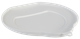 Кришка поліпропіленова Vikan до відра 5686x 12 л біла 56875 - зображення 2