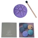 Глюкофон Miwayer 3" 8см 6 нот Fialk Violet Язычковый барабан с палочкой для релаксации медитации и йоги - изображение 2