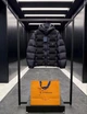 Чоловічий пуховик Louis Vuitton з капюшоном, короткий, чорний, натуральний пух L - зображення 1
