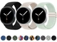 Ремінець плетений нейлоновий з магнітною застібкою для Samsung Watch 22 мм, starlight - зображення 3