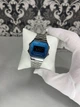 Часы Casio A168WA-1YES. мужской синий - изображение 1