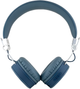 Słuchawki Guess Grained Classic Round Shape ENC Blue (3666339328948) - obraz 1