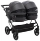 Коляска 2 в 1 для двойни Adamex Leo Duo Eco SA-2 черний - изображение 6
