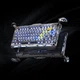 Клавиатура механическая GravaStar GS_K1_PRO_S_CGRY Mercury K1 Pro 80keys, GravaStar GS_K1_PRO_S_CGRY x Kailh Speedy Mint, BT/WL/USB, Interstellar Silver - изображение 9