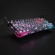 Клавіатура магнітна GravaStar Mercury V75 Pro 80keys, Magnetic Jade Gaming, 8K, USB-A, RGB, Neon Graffiti - зображення 7
